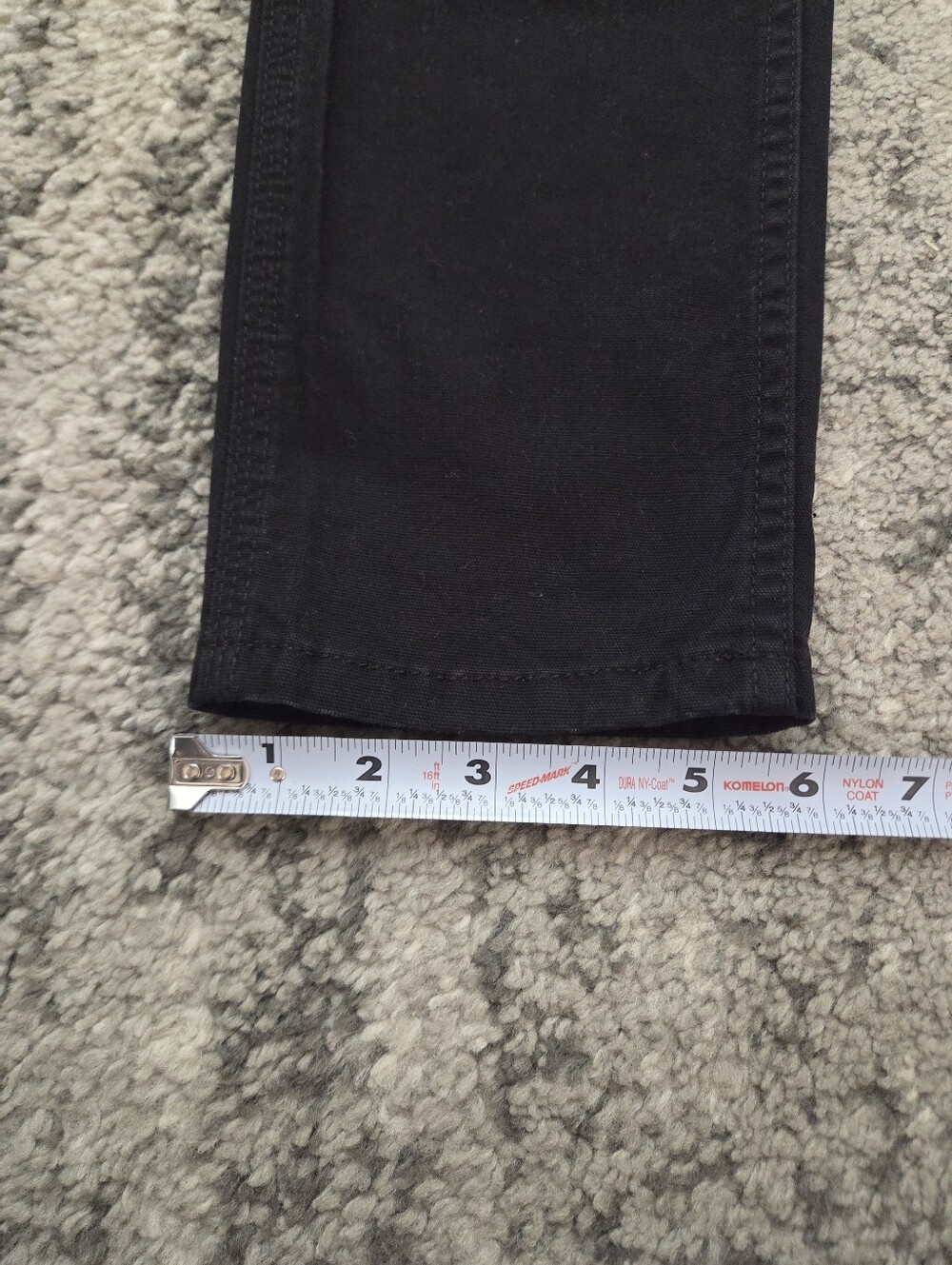 NWT Carhartt Rugged Flex Crawford Slim Fit Skinny Leg Pants Black Women's 8 Reg - Picture 7 of 13